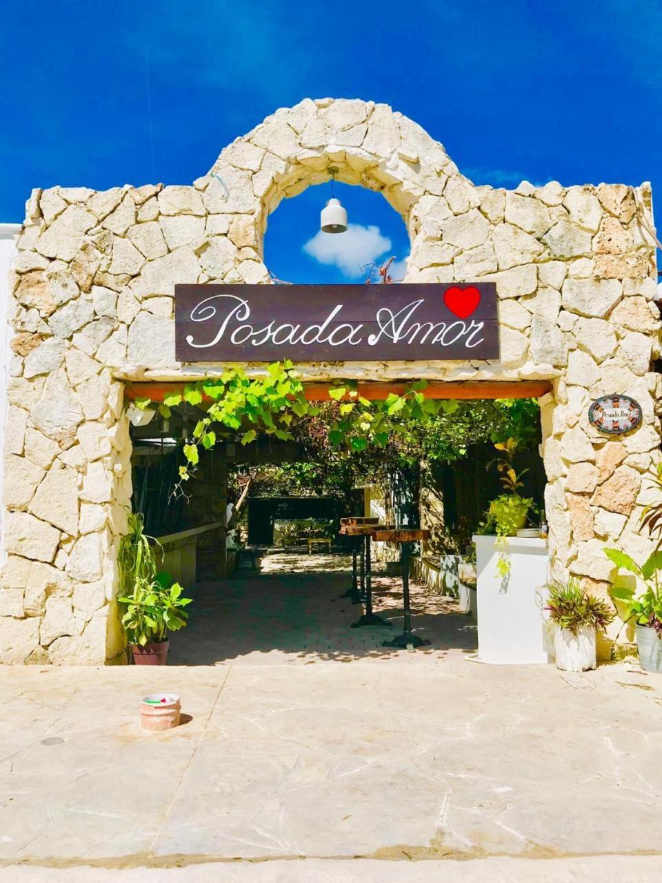 Posada Amor Hotel Boutique Puerto Morelos Luaran gambar